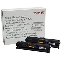XEROX 106R03048 PHASER 3020 - WC3025 DUAL PACK TONER 3000 PAPER