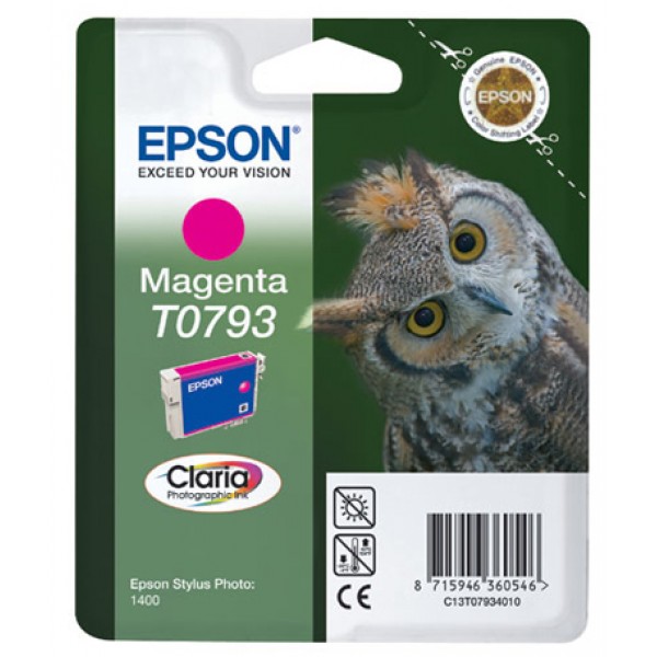 EPSON 1400-P50 MAGENTA KIRMIZI MUREKKEP KARTUS T07934020