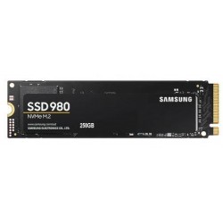 250GB SAMSUNG 980 2900-1300MB-S M.2 NVME MZ-V8V250BW