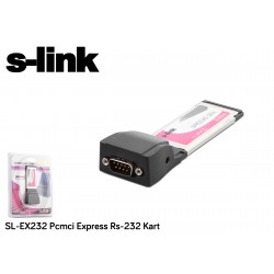 S-LINK SL-EX232 1PORT RS232 PCMCIA EXPRESS KART