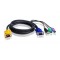 ATEN 2L-5302UP USB-PS/2 1 8M HYBRID CABLE