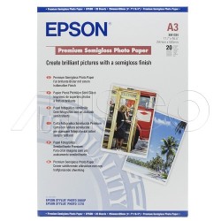 EPSON A3 251GRAM 20'LI PREMIUM SEMIGLOSS FOTOGRAF KAGIDI S041334