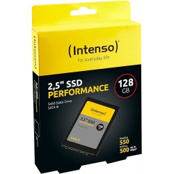 INTENSO SSD - 3814430 - 2,5" SSD SATA III 128GB Performance