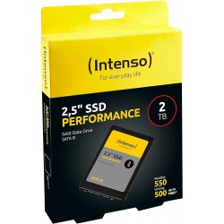 INTENSO SSD - 3814470 - 2,5" SSD SATA III 2TB  Performance