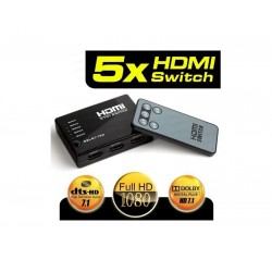 DARK DK-HD-SW4X1 FULL HD 5 -1 KUMANDA HDMI SWITC