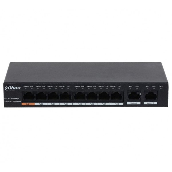 DAHUA PFS3010-8GT-96 8 PORT POE GIGABIT SWITCH