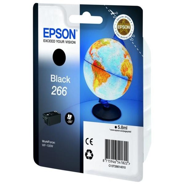 EPSON 266 BLACK SIYAH MUREKKEP KARTUS T26614010