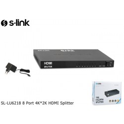 S-LINK SL-LU6218 8 PORT 4K-2K HDMI SPLITTER