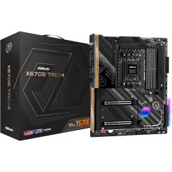 ASRock X670E Taichi RGB EATX Anakart AMD AM5 Ryzen 8000 ve 7000, DDR5, 4x M.2 SSD, AMD EXPO, WiFi 6E