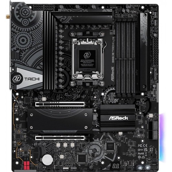 ASRock Z790 Taichi Lite WiFi RGB EATX Anakart Intel LGA1700, DDR5, 5x M.2 SSD, 8K 60Hz, Thunderbolt USB Type-C, WiFi 6E