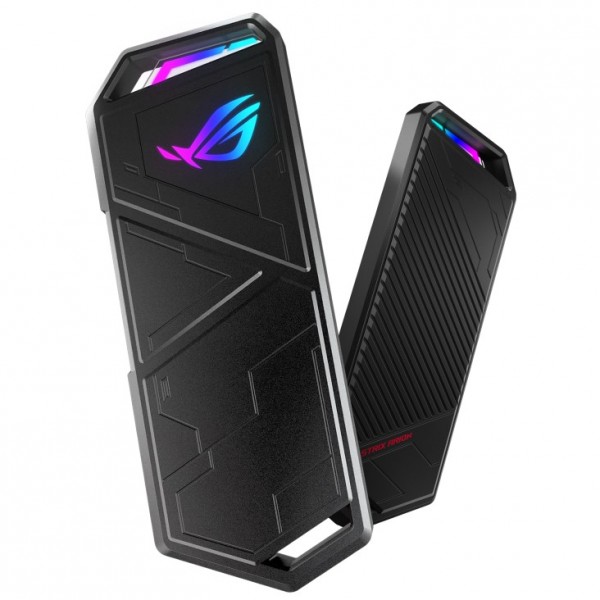 ASUS ROG STRIX ARION M.2 NVME SSD KUTUSU USB3.2 GEN2 TİP C (10 GBPS) USB C DEN C YE KABLO AURA SYNC RGB