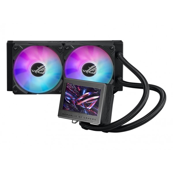 ASUS ROG RYUJIN III 240 ARGB OLED 3.5INCH LCD AURA SYNC RGB 3X NOCTUA IPPC 2000 PWM 120MM FAN SIVI CPU SOGUTUCUSU