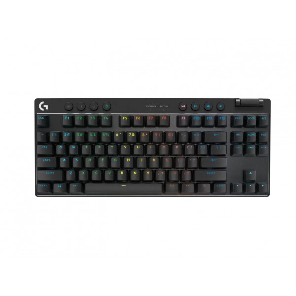 LOGİTECH G PRO X TKL LIGHTSPEED KABLOSUZ OYUNCU KLAVYESİ (İNG TUŞ DİZİMİ) TACTİLE - SİYAH 920-012136