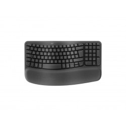 LOGITECH WAVE KEYS KABLOSUZ ERGONOMİK KLAVYE (TUR TUŞ DİZİLİMİ) GRAFIT -920-012311