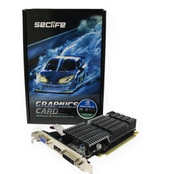 SECLIFE GEFORCE GT610 2GB DDR3 64BIT DVI HDMI VGA LP EKRAN KARTI