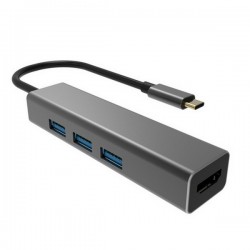 VCOM DH318 TYPE-C TO USB 3.0-3 HDMI CEVIRICI