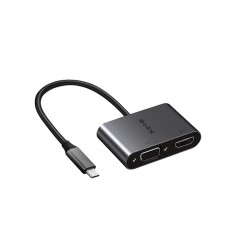 S-LINK SWAPP SW-U516 4K@30HZ TYPEC TO HDMI + VGA ADAPTOR