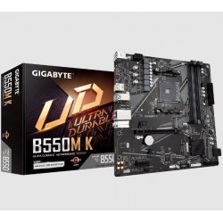 GIGABYTE B550M-K AMD B550 ULTRA DURABLE MOTHERBOARD WITH DIGITAL VRM SOLUTION PCIE 4.0