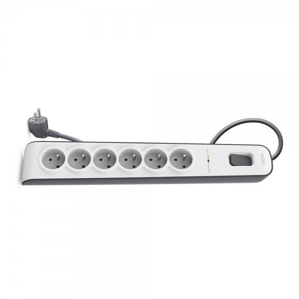 BSV603VF2M BELKIN 6-OUTLET SURGE PROTECTION STRIP 2M POWER CORDBELKIN 6-OUTLET SURGE PROTECTION STRIP 2M POWER CORD