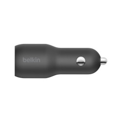 BELKIN ARAC SARJI 2'LI USB-A/C 37W-SIYAH
