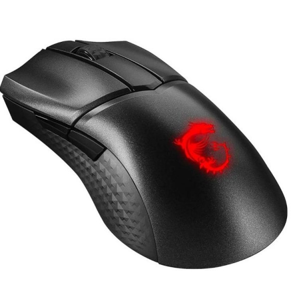 MSI GG CLUTCH GM51 LIGHTWEIGHT 75 GRAM ESPORTS GAMING MOUSE MAX 26000 DPI 1MS PIXART PMW-3395 OPTIK SENSOR OMRON SWITCH RGB LED MYST