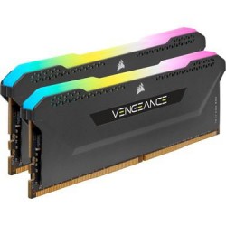 CORSAIR RAM -CMH16GX4M2D3600C18 VENGEANCE RGB PRO SL 16GB (2X8GB) DDR4 DRAM 3600MHZ C18 MEMORY KIT – BLACK