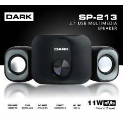 DARK DK-AC-SP213 TOTAL 11W RMS 2+1 USB SPEAKER
