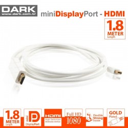DARK (DK-CB-MDPXHDMIL180) 1.8 METRE MINI DISPLAY - HDMI KABL