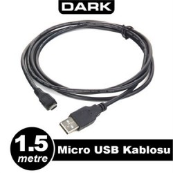 DARK DK-CB-USB2MICROL150 1.5MT MICRO USB TO USB BAGLANTI KAB