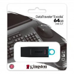 KINGSTON 64GB EXODIA M USB 3.2 GEN1 DTXM-64GB