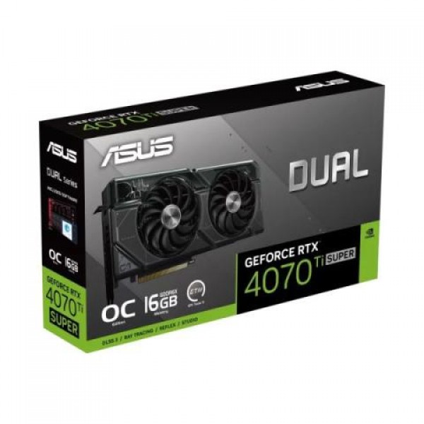 ASUS GEFORCE DUAL-RTX4070TIS-O16G 16GB GDDR6X 256BIT 1XHDMI 3XDP EKRAN KARTI