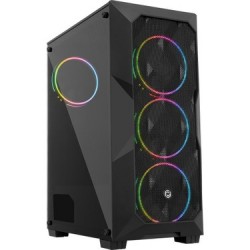 FRISBY FC-9425G PSU YOK DOUBLE SLIM RGB FAN MESH KASA