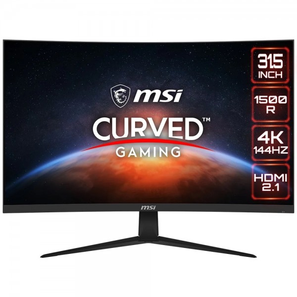 31.5 MSI G321CU CURVED 1500R VA 3840X2160 (UHD) 16:9 144HZ 1MS HDR READY GAMING MONITOR