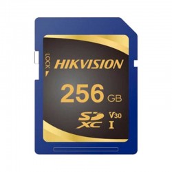 HIKVISION HS-SD-P10-256G 256GB SDXC CLASS10 U3 V30 95-85MBS ETLC 7-24 CCTV HAFIZA KARTI