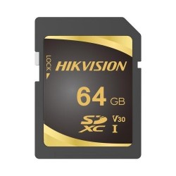 HIKVISION HS-SD-P10-64G 64GB SDXC CLASS10 U3 V30 95-55MBS ETLC 7-24 CCTV HAFIZA KARTI
