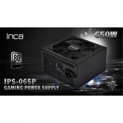 IPS-065PB INCA 650W 80 PLUS POWER SUPPLEY