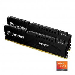 Kingston Beast Expo 32GB DDR5 6000MHz CL30 Masaüstü Performans Ram Kit (2x16GB)