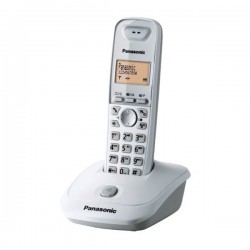 PANASONIC KX-TG2511 BEYAZ TELSIZ DECT TELEFON HANDSFREE 50 REHBER
