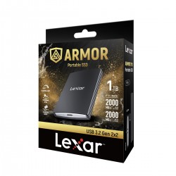 LEXAR 1TB LAR700X001T-RNBNG EXT.SSD 1TB USB3.2 GEN2X2 UP TO 2000MB/S READ AND 2000MB/S WRITE