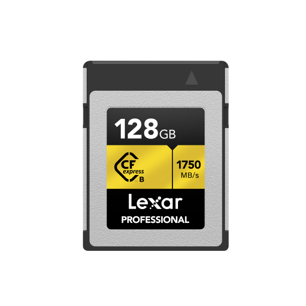 LEXAR 128GB LCXEXPR128G-RNENG CF-EXP PROFESSIONAL CFEXPRESS TYPE-B CARD UP TO 1750MB/S READ 1500MB/S WRITE