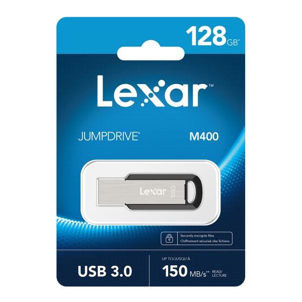 LEXAR 128GB LJDM400128G-BNBNG USB BELLEK JUMPDRIVE M400 128GB USB 3.0 FLASH DRIVE UP TO 150MB/S