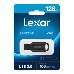 LEXAR 128GB LJDV400128G-BNBNG JUMPDRIVE V400 USB 3.0 FASH DRIVE 100MB/S READ