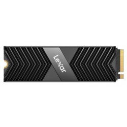 LEXAR SSD NM800P 1TB PRO HIGH SPEED PCIE GEN4X4 WITH 4 LANES M.2 NVME UP TO 7500 MB/S READ AND 6300 MB/S WRITE. HEATSINK LNM800P001T-RN8NG