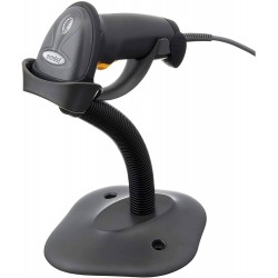 ZEBRA LS2208 (LS2208-SR20007R-UR ) 1D KABLOLU USB SİYAH BARKOD OKUYUCU + STAND