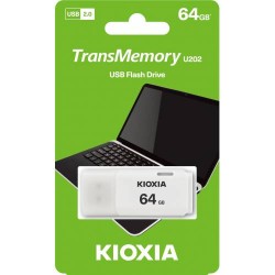 KIOXIA 64GB USB 2.0 U202 BEYAZ LU202W064GG4