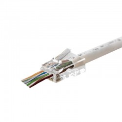 ORING MPC6U3EZ CAT6 PLUG U/UTP EZRJ45 YENI NESIL KONNEKTOR 100 LU PAKET