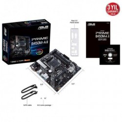 PRIME-B450M-A-II ASUS AM4 DDR4 4400MHZ ANAKART
