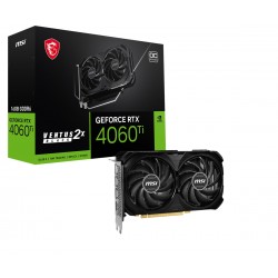 MSI VGA GEFORCE RTX 4060 TI VENTUS 2X BLACK 16G OC RTX4060TI 16GB GDDR6 128B DX12 PCIE 4.0 X16 (3XDP 1XHDMI)