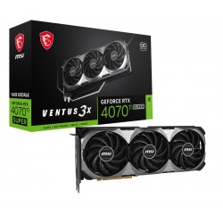 MSI VGA GEFORCE RTX 4070 TI SUPER 16G VENTUS 3X OC RTX4070TIS 16GB GDDR6X 256B DX12 PCIE 4.0 X16 (3XDP 1XHDMI)