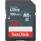32 GB SANDISK SDSDUNR-032G-GN3IN 100/MB 32GB ULT SD C10